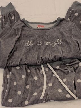 Kate Spade Sz S "All is Bright" PJ Set